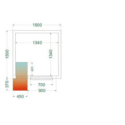 Tefcold CRPF1515 Chiller Room